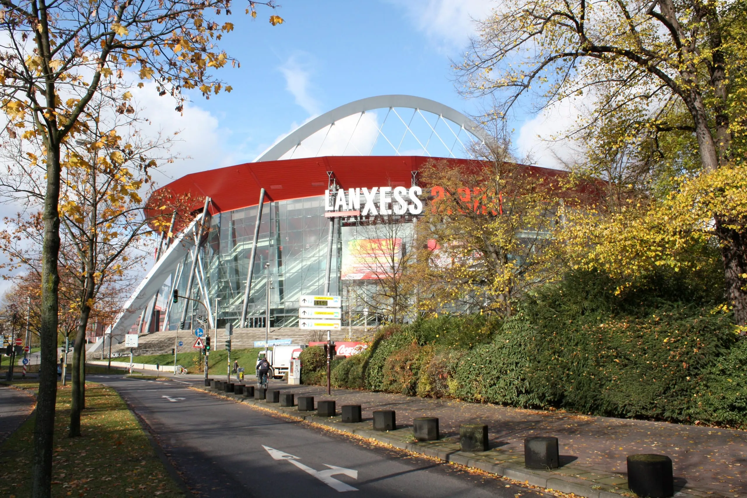 Lanxess Arena in Köln-Deutz