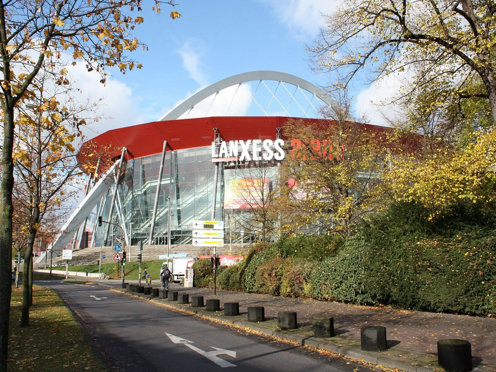 Lanxess Arena in Köln-Deutz