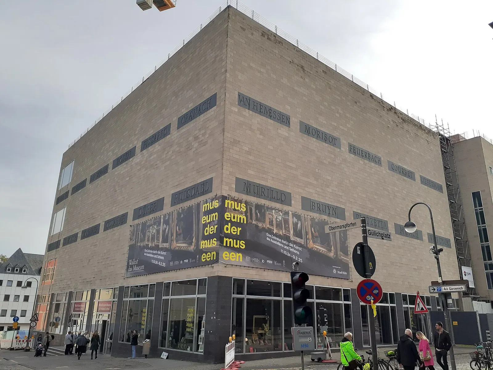Wallraf-Richartz-Museum in Köln, Außenansicht des Ungers-Baus